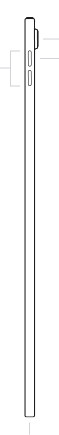 iPad button and connector locations